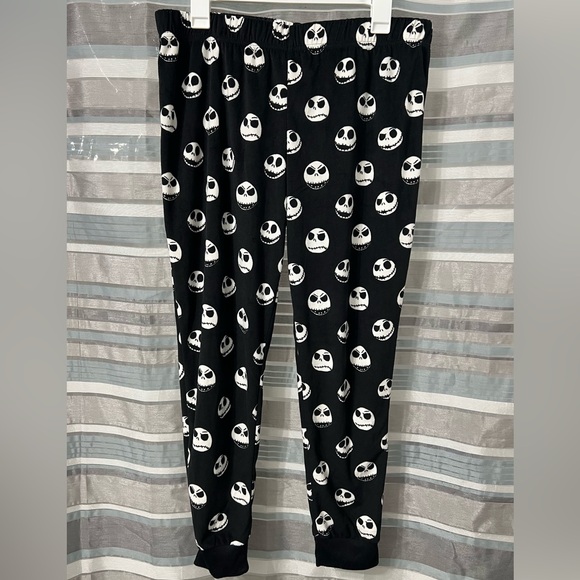 Disney Nightmare Before Christmas Jack Sleepwear Jogger Pants - Picture 1 of 8